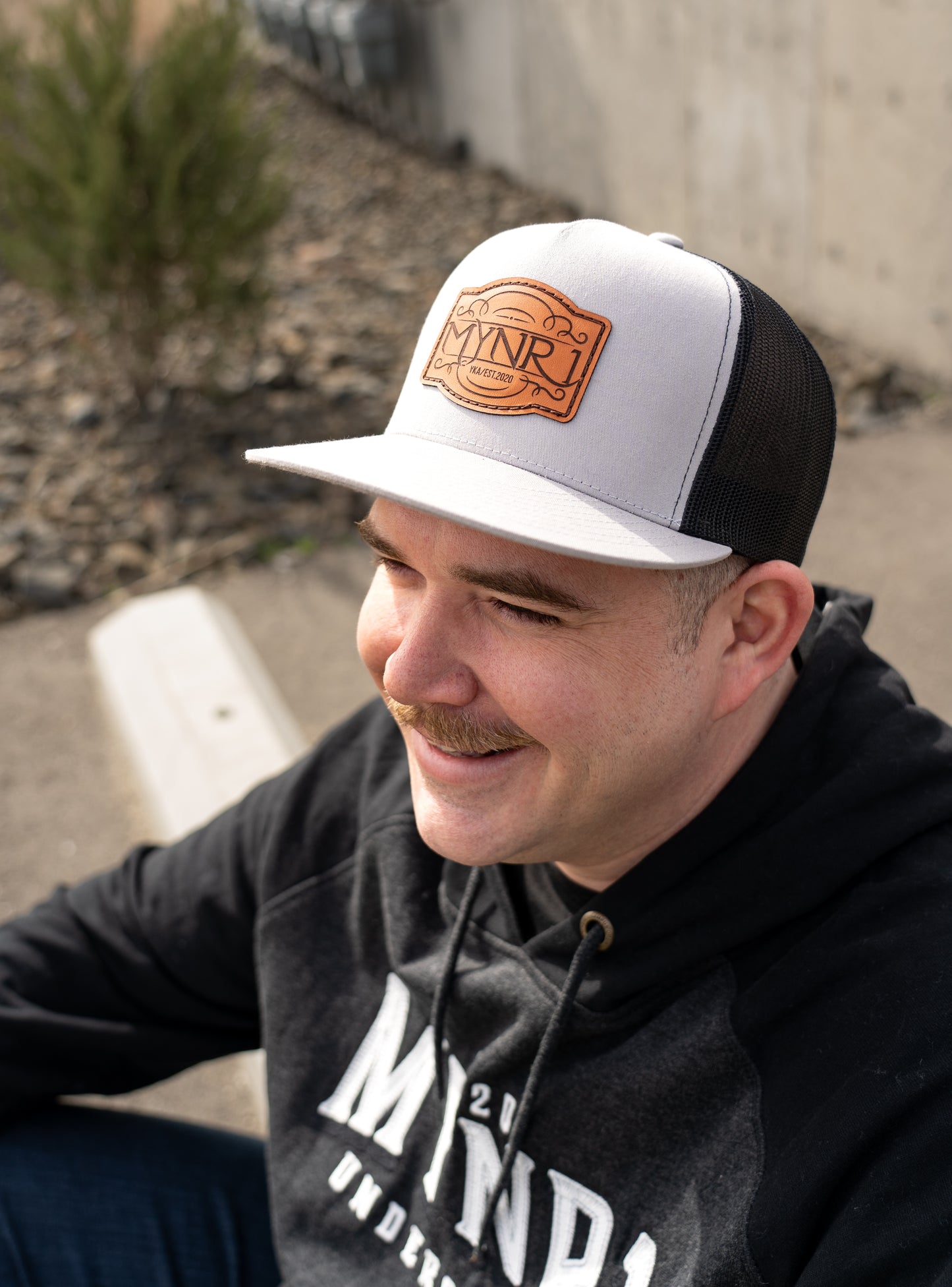 Flat Bill Trucker Hat