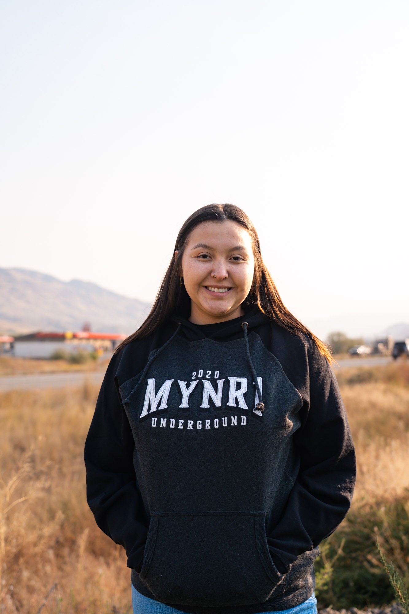 Introducing our limited-edition hoodie. Designed to keep you feeling comfortable our embroidered hoodie is sure to be your new favorite. Dark grey with black arms and hood and embroidered MYNR1 Underground logo in white. Medium weight with kangaroo pouch, with ribbed cuffs and hem. Regular fit available in sizes small to triple extra-large. Made from 60 percent cotton and 40 percent polyester blend. Wash inside inside out on cold. Tumble dry on low or flat dry.